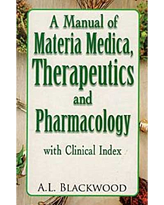 A Manual Of Materia Medica Therapeutics And Pharmacology