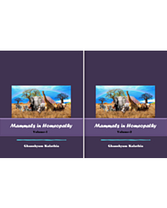 Mammals In Homeopathy (2 volume set)