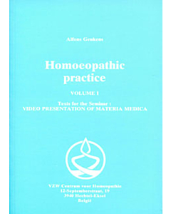 OUT OF PRINT: Homeopathic Practice - Volume 1